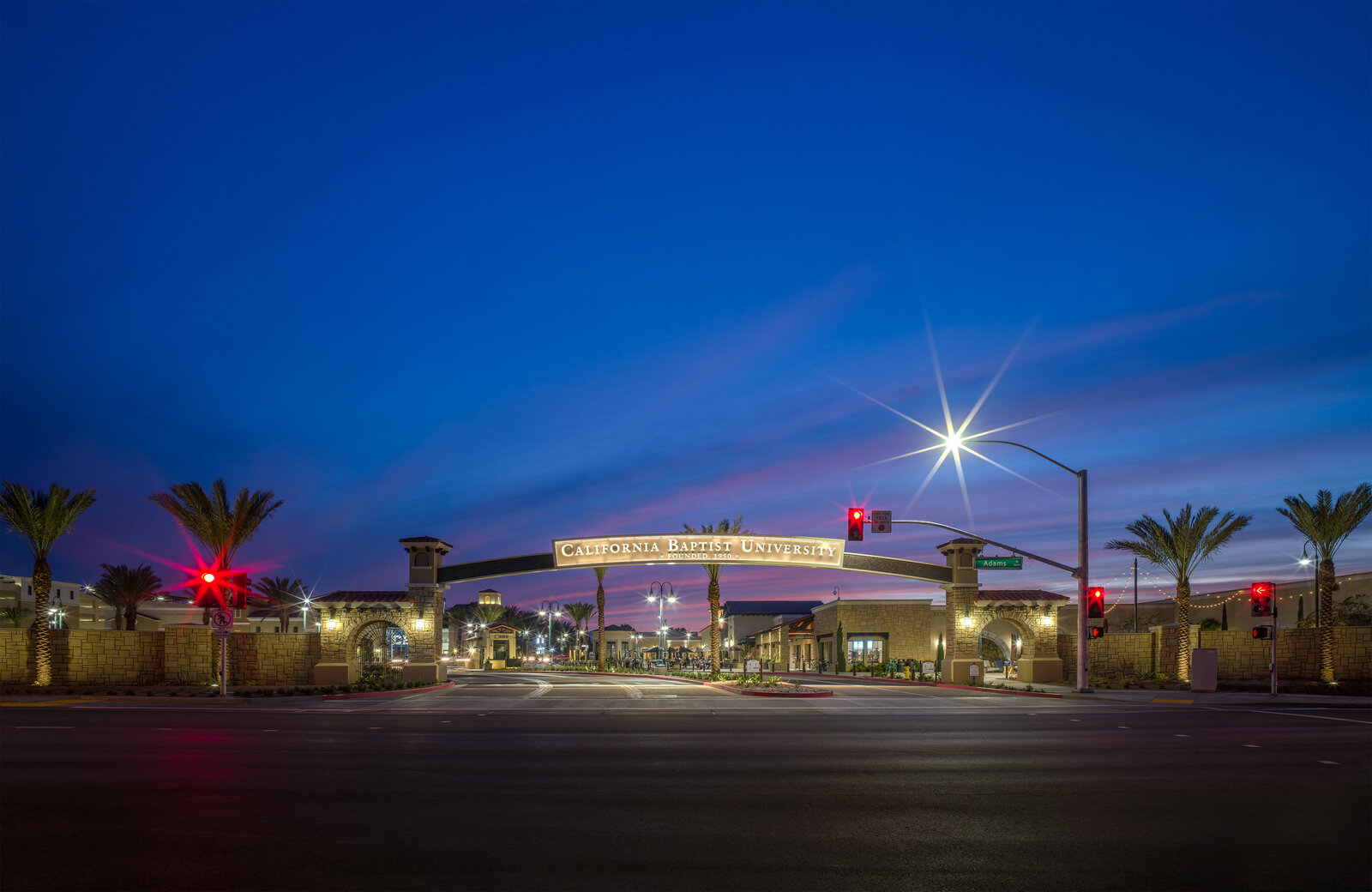CBU Adams entrance