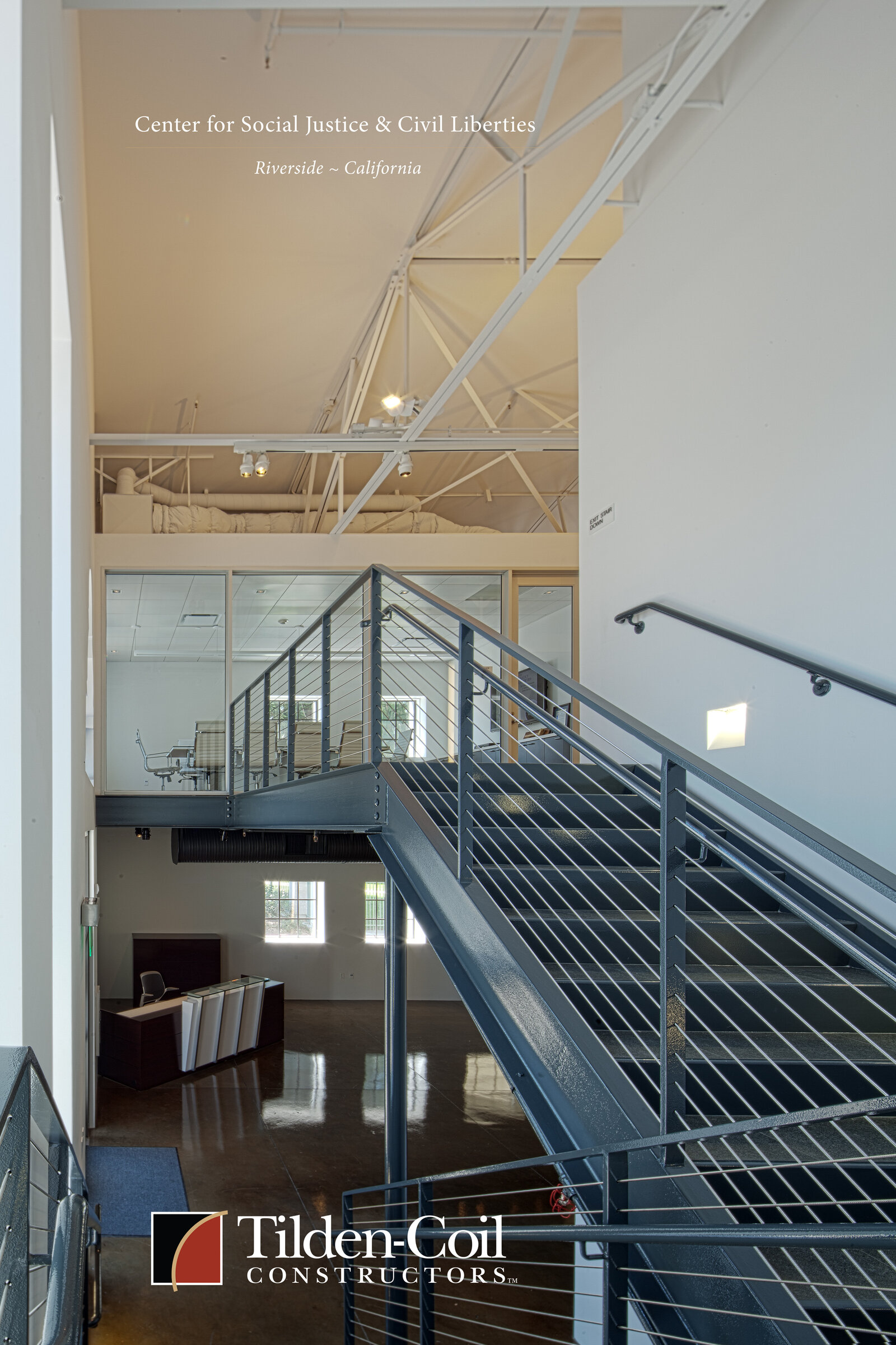 Center for Social Justice staircase